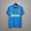 Camisa Napoli Retrô 1987/1988 Azul