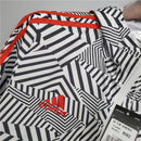 Corta-vento Manchester United Adidas - Branco e Preto