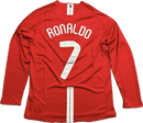 Camisa manga longa Manchester united Cr7 vermelha