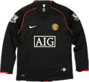 Camisa manga longa preta Manchester united