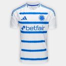 Camisa Cruzeiro II 25/26 s/n Torcedor Adidas Masculina - Branco+Azul