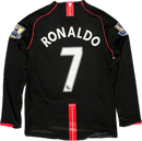 Camisa manga longa preta Manchester united