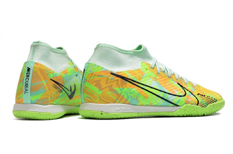 Chuteira Futsal Nike Air Zoom Superfly 9 TF - Verde - Cano Alto