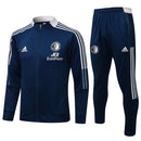 Conjunto Inverno Feyenoord Azul Adidas - Com Fecho