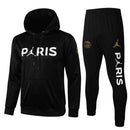 Conjunto Inverno PSG Preto Jordan - Com Capuz